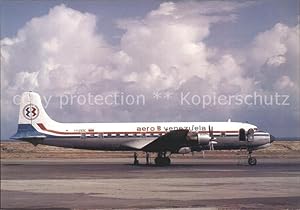 Postkarte Carte Postale Flugzeuge Zivil Aero B Venezuela MDC Douglas DC-6A YV-293C c/n 45518