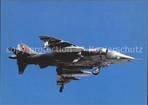 Seller image for Postkarte Carte Postale Flugzeuge Militaria Harrier GR-MK5 XW768 for sale by Versandhandel Boeger