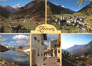 Bild des Verkufers fr Postkarte Carte Postale Zernez GR Dorfansicht zum Verkauf von Versandhandel Boeger