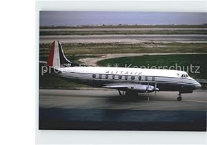 Imagen del vendedor de Postkarte Carte Postale Flugzeuge Zivil Alitalia Vickers Viscount 798 I-LIRM NCE06.68 a la venta por Versandhandel Boeger