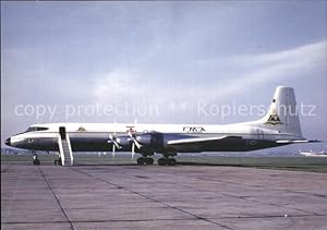Immagine del venditore per Postkarte Carte Postale Flugzeuge Zivil TMA of Lebanon CL-44D4-6 N604SA c/n 33 venduto da Versandhandel Boeger