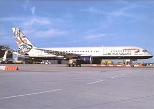 Seller image for Postkarte Carte Postale Flugzeuge Zivil British Airways Whale Rider Boeing 757-236 G-CPEO cn 28667 for sale by Versandhandel Boeger