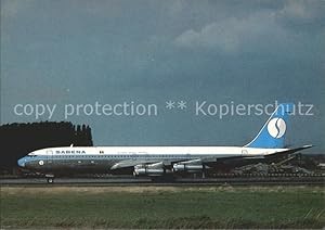 Postkarte Carte Postale Flugzeuge Zivil Sabena Boeing 707-329C