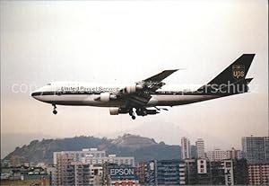 Imagen del vendedor de Postkarte Carte Postale Flugzeuge Zivil United Parcel Service Boeing 747-121F N683UP C/n 20353 a la venta por Versandhandel Boeger