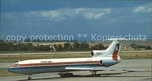 Bild des Verkufers fr Postkarte Carte Postale Flugzeuge zivil Ensor Air (EA) Tu-154B-2 OK-LCP zum Verkauf von Versandhandel Boeger