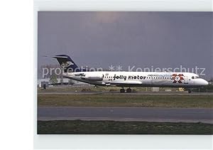 Seller image for Postkarte Carte Postale Flugzeuge Zivil Alpi Eagles Jolly Motor Fokker 100 I-ELGF c/n 11253 for sale by Versandhandel Boeger