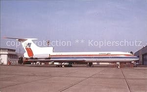 Bild des Verkufers fr Postkarte Carte Postale Flugzeuge Zivil Ensor Air TU-154B-2 OK-LCP c/n 488 zum Verkauf von Versandhandel Boeger