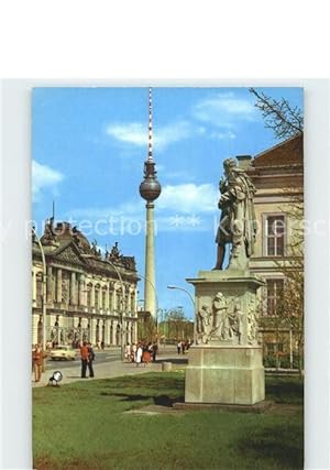 Imagen del vendedor de Postkarte Carte Postale Berlin Museum fr Deutsche Geschichte Fernsehturm a la venta por Versandhandel Boeger
