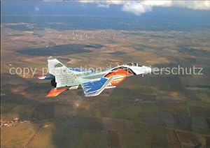 Bild des Verkufers fr Postkarte Carte Postale Flugzeuge Militaria Luftwaffe MiG-29G 29+14 JG-73 Steinhoff zum Verkauf von Versandhandel Boeger