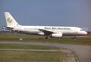 Postkarte Carte Postale Flugzeuge Zivil Kibris Turk Hava Yollari Airbus A320-231 S5-AAA