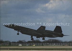 Postkarte Carte Postale Flugzeuge Militaria SR-71A Blackbird 17964 9 SRW USAF
