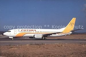 Imagen del vendedor de Postkarte Carte Postale Flugzeuge Zivil Boeing 737-400 Futura a la venta por Versandhandel Boeger