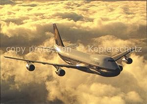 Postkarte Carte Postale Lufthansa Boeing 747-200