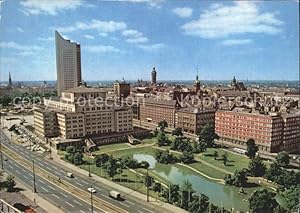 Seller image for Postkarte Carte Postale Leipzig Oper Hochhaus Karl- Marx- Universitt for sale by Versandhandel Boeger