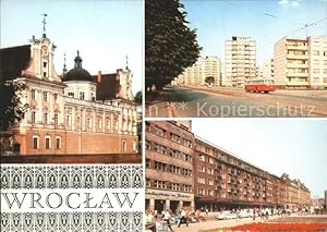 Postkarte Carte Postale Wroclaw Zaklad Narodowy im Ossolinskich