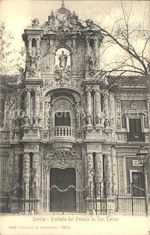 Postkarte Carte Postale Sevilla Andalucia Portada del Palacio de San Telmo