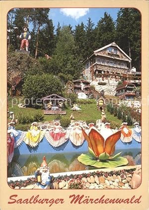 Bild des Verkäufers für Postkarte Carte Postale Märchen Sagen Saalburger Märchenwald zum Verkauf von Versandhandel Boeger