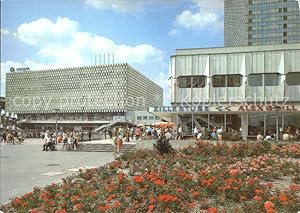 Postkarte Carte Postale Berlin Alexanderplatz Hauptstadt der DDR