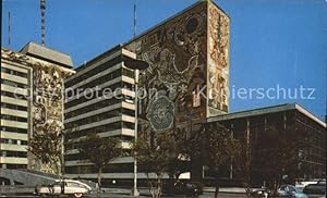 Seller image for Postkarte Carte Postale Mexico City Edificio Comunicaciones Murales de Juan Ogorman for sale by Versandhandel Boeger