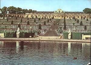 Postkarte Carte Postale Potsdam Schloss Sanssouci
