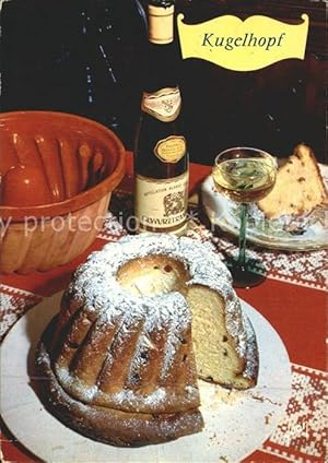 Seller image for Postkarte Carte Postale Lebensmittel Recette Kugelhopf for sale by Versandhandel Boeger