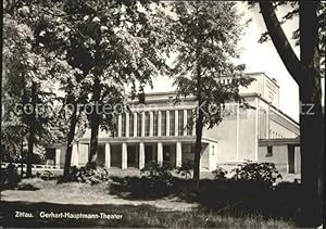 Bild des Verkufers fr Postkarte Carte Postale Zittau Gerhart Hauptmann Theater zum Verkauf von Versandhandel Boeger