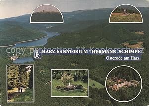 Postkarte Carte Postale Osterode Harz Sanatorium Hermann Schimpf