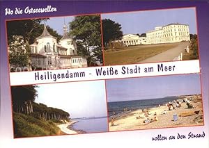 Bild des Verkufers fr Postkarte Carte Postale Heiligendamm Ostseebad Die Weisse Stadt am Meer Kurhaus Sanatorium Strand Geschichte zum Verkauf von Versandhandel Boeger