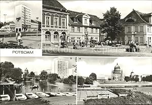 Postkarte Carte Postale Potsdam Fritz- Ebert- Strasse Klement- Gottwald- Strasse Freundschaftsins...