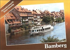 Bild des Verkufers fr Postkarte Carte Postale Bamberg Altstadt Romantik Klein Venedig zum Verkauf von Versandhandel Boeger