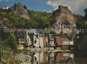 Bild des Verkufers fr Postkarte Carte Postale Idar-Oberstein Edelsteine und Schmuck Felsenkirche und Schlossruinen zum Verkauf von Versandhandel Boeger