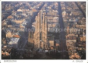 Seller image for Postkarte Carte Postale Barcelona Cataluna Antoni Gaudi Temple for sale by Versandhandel Boeger