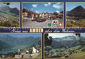 Bild des Verkufers fr Postkarte Carte Postale Amden SG Walensee Kurort zum Verkauf von Versandhandel Boeger