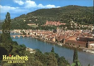 Imagen del vendedor de Postkarte Carte Postale Heidelberg Neckar Stadtansicht a la venta por Versandhandel Boeger