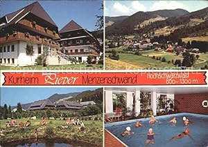 Bild des Verkufers fr Postkarte Carte Postale Menzenschwand Kurheim Pieper zum Verkauf von Versandhandel Boeger