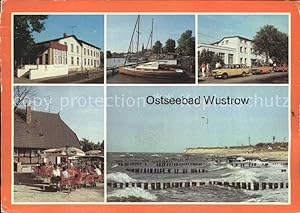 Postkarte Carte Postale Wustrow Ostseebad Strand Hafen