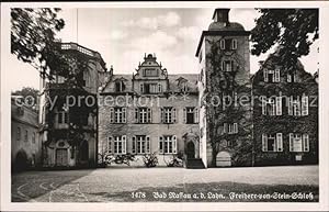 Bild des Verkufers fr Postkarte Carte Postale Nassau Bad Freiherr von Stein Schloss zum Verkauf von Versandhandel Boeger