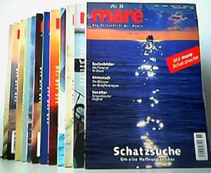 Konvolut aus 12 Zeitschriften! mare - Die Zeitschrift der Meere No. 35, 36, 37, 38, 39, 40, 41, 4...