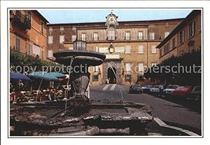 Seller image for Postkarte Carte Postale Roma Rom Castelgandolfo piazza della Liberta Palazzo Pontificio for sale by Versandhandel Boeger