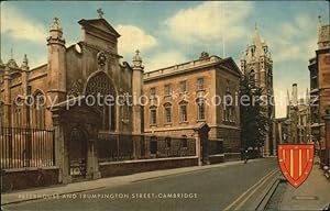 Postkarte Carte Postale Cambridge Cambridgeshire Peterhouse an Trumpington Street