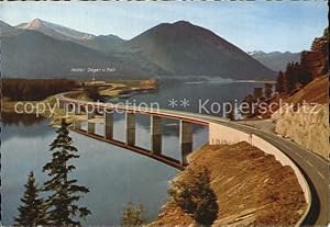 Seller image for Postkarte Carte Postale Lenggries Sylvensteinsee Faller Klammbrcke Scharfreiter for sale by Versandhandel Boeger