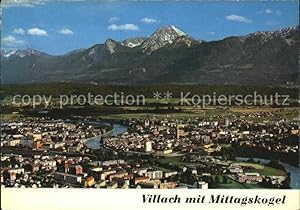 Imagen del vendedor de Postkarte Carte Postale Villach Krnten Kongrestadt an der Dreilnderecke sterrreich- Italien- Jugoslawien a la venta por Versandhandel Boeger