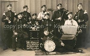 Postkarte Carte Postale 044 Regiment IR 044 Infanterie Goldap Musik Gruppenfoto