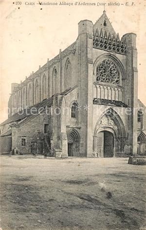 Postkarte Carte Postale Caen Ancienne Abbaye d`Ardennes