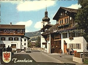 Bild des Verkufers fr Postkarte Carte Postale Tannheim Tirol Pfarrkirche Nikolaus Myra zum Verkauf von Versandhandel Boeger