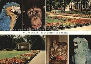 Bild des Verkufers fr Postkarte Carte Postale Wuppertal Zoologischer Garten Tiere zum Verkauf von Versandhandel Boeger