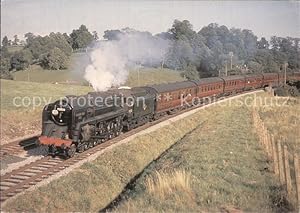 Image du vendeur pour Postkarte Carte Postale Lokomotive British Railways Riddles Class 9F 2-10-0 Evening Star mis en vente par Versandhandel Boeger