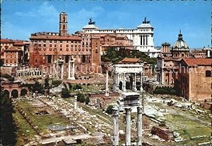 Bild des Verkufers fr Postkarte Carte Postale Roma Rom Foro Romano Rmisches Forum Antike Sttte zum Verkauf von Versandhandel Boeger