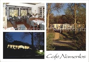 Bild des Verkufers fr Postkarte Carte Postale Ahrenshoop Ostseebad Cafe Namenlos zum Verkauf von Versandhandel Boeger