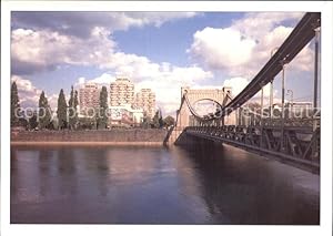 Postkarte Carte Postale Wroclaw Grunwald Brücke